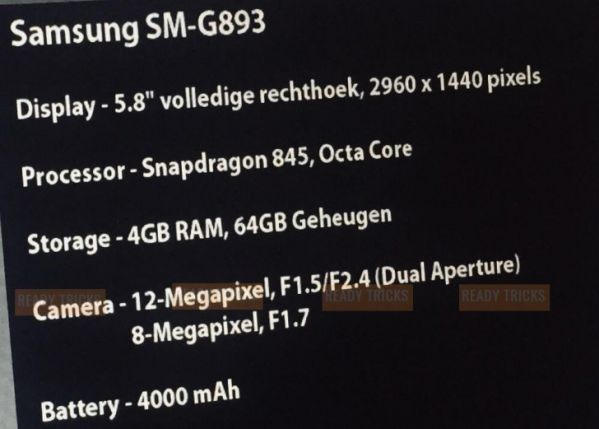Samsung Galaxy S9 ctive 