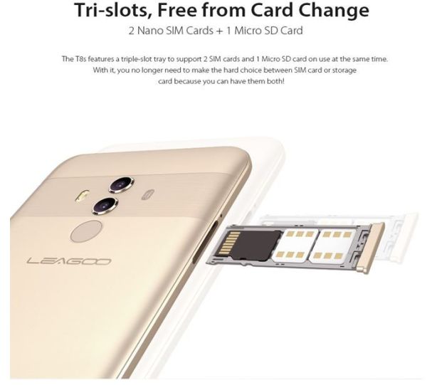 LEAGOO T8s 