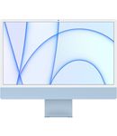  Apple iMac 24 2021 (M1, RAM 8GB, SSD 256GB, 8-CPU, 8-GPU, MacOS) Blue (MGPK3)