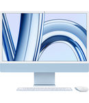 ������ Apple iMac 24" 2023 (M3, RAM 8GB, SSD 512GB, 8-CPU, 10-GPU, MacOS) Blue (�����) (MQRR3)