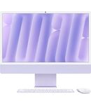  Apple iMac 24" 2024 (M4, RAM 16GB, SSD 256GB, 10-CPU, 10-GPU, MacOS) Purple (Z1ET000MF)