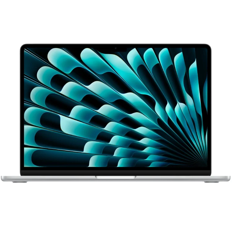  Apple MacBook Air 13 2024 (Apple M3, RAM 8GB, SSD 256GB, Apple graphics 8-core, macOS) Silver (MRXQ3)