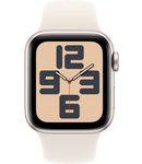  Apple Watch SE GPS (2024) 40mm Sport Band Starlight S/M