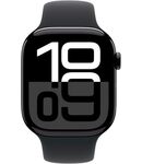  Apple Watch Series 10 42mm Aluminum Black Sport Band Black M/L (LW)  O2
