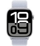 Купить Apple Watch Series 10 46mm Aluminum Silver (Серебряный) Sport Loop Blue Cloud (LW) без O2 Купить Apple Watch Series 10 46mm Aluminum Silver (Серебряный) Sport Loop Blue Cloud (LW) без O2