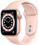 Купить Apple Watch Series 6 GPS 40mm Aluminum Case with Sport Band Gold/Pink Sand (LL)