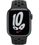 Купить Apple Watch Series 7 41mm Aluminum Case with Sport Band Nike Black