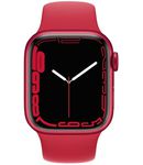 Купить Apple Watch Series 7 45mm Aluminium with Sport Band Red