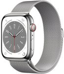 Купить Apple Watch Series 8 41mm Stainless Steel Case with Milanese Silver