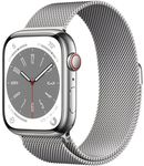  Apple Watch Series 8 41mm Stainless Steel Case with Milanese Silver