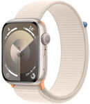  Apple Watch Series 9 41mm Aluminum Starlight Sport Loop