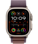  Apple Watch Ultra 2 49mm Titanium Case Alpine Loop (M) Indigo