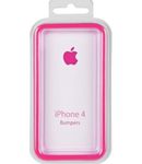 Купить Бампер для iPhone 4 / 4S розовый