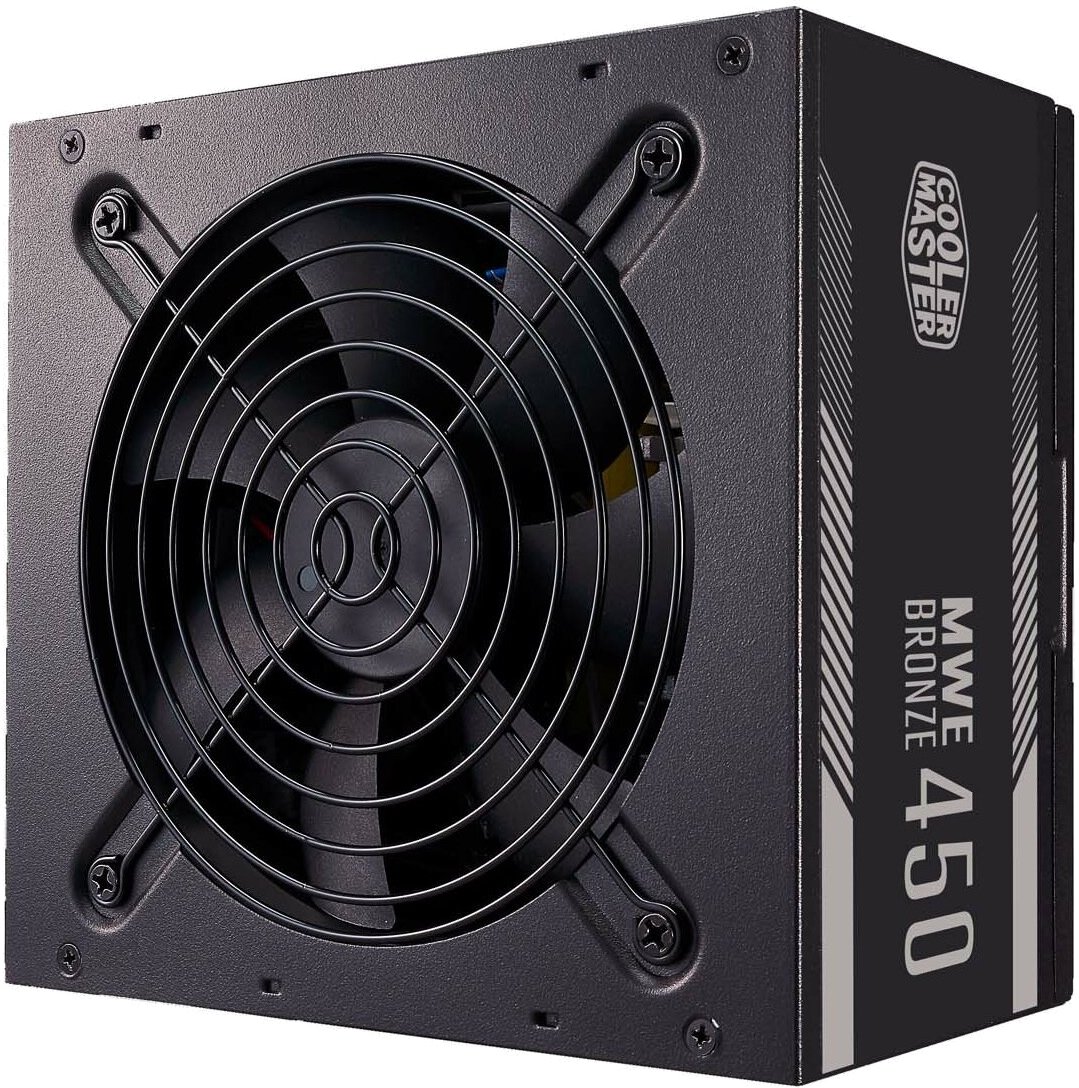 Купить Cooler Master MWE Bronze 450 V2 ATX 450W (MPE-4501-ACAAB-EU) (РСТ)