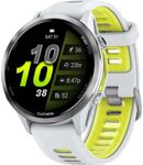 ������ Garmin Forerunner 970 Whitestone Titanium with Whitestone/Translucent Amp Yellow Silicone with Silver (HK)