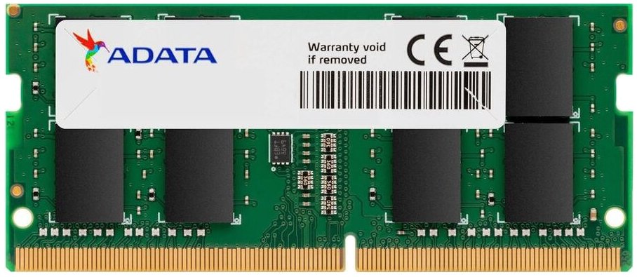  ADATA 8 DDR4 3200 SODIMM CL22 single rank (AD4S32008G22-RGN) ()