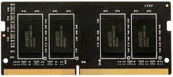 Купить AMD Radeon R7 Performance 8ГБ DDR4 2666МГц SODIMM CL16 (R748G2606S2S-U) (РСТ)