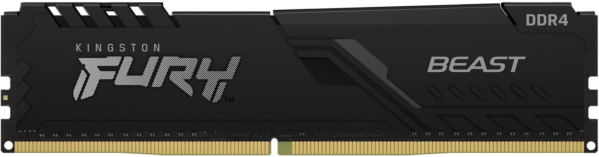  Kingston FURY Beast 16 DDR4 3733 DIMM CL19 dual rank  , Ret (KF437C19BB1/16) ()