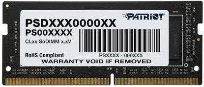  Patriot Memory Signature 4 DDR4 2666 SODIMM CL19 single rank, Ret (PSD44G266681S) ()