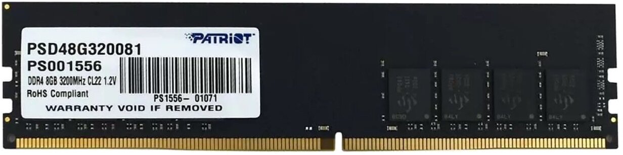  Patriot Memory Signature 8 DDR4 3200 DIMM CL22 single rank (PSD48G320081) ()