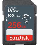 Купить Карта памяти MicroSD 256gb (100/100 MB/s) SDXC Sandisk Ultra UHS-I class10 + SD адаптер