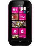  Nokia Lumia 710 Black Fuchsia