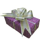 Купить Подарочная упаковка фиолетовая перламутр