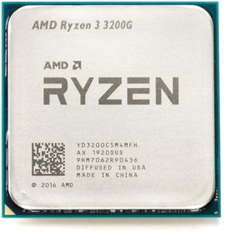  AMD Ryzen 3 3200G X4 SAM4 OEM 65W 3600 (YD3200C5M4MFH) (EAC)