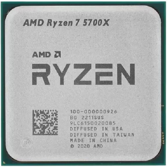 Купить AMD Ryzen 7 5700X X8 SAM4 65W 3400 (100-000000926) (EAC)