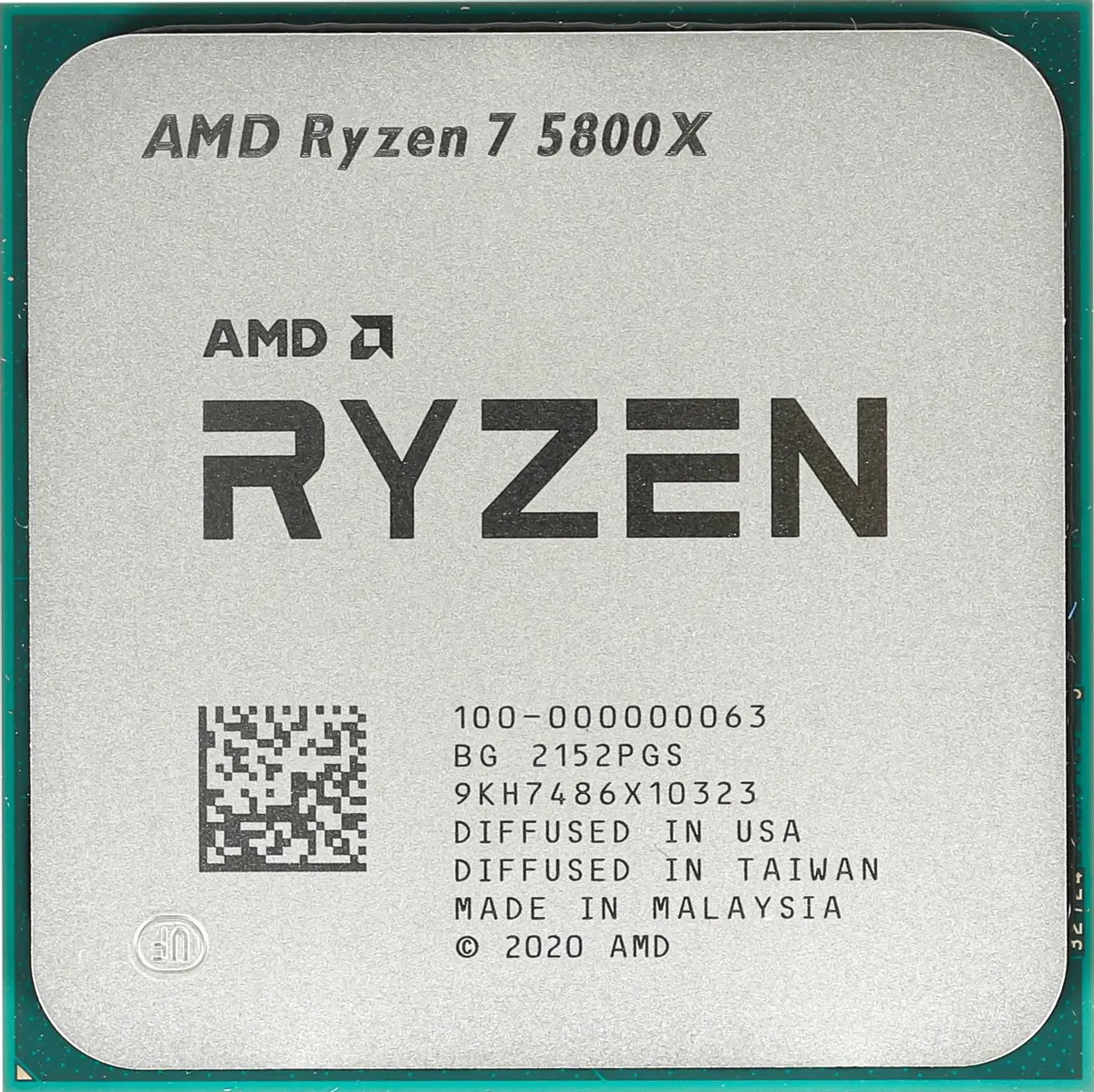  AMD Ryzen 7 5800X SAM4 OEM 105W 3800 (100-000000063) (EAC)