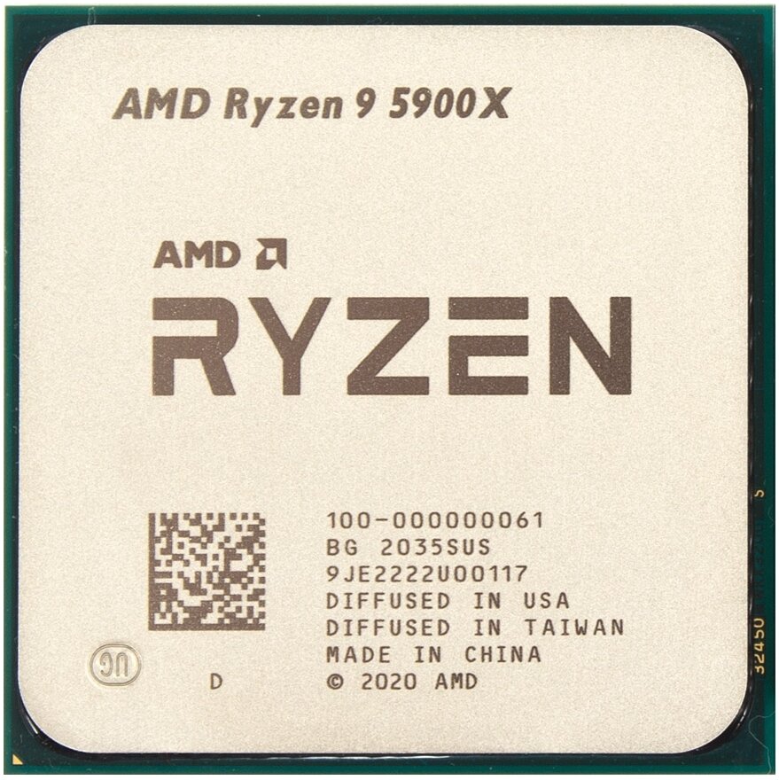Купить AMD Ryzen 9 5900X X12 AM4 OEM 105W 3700 (100-000000061) (EAC)