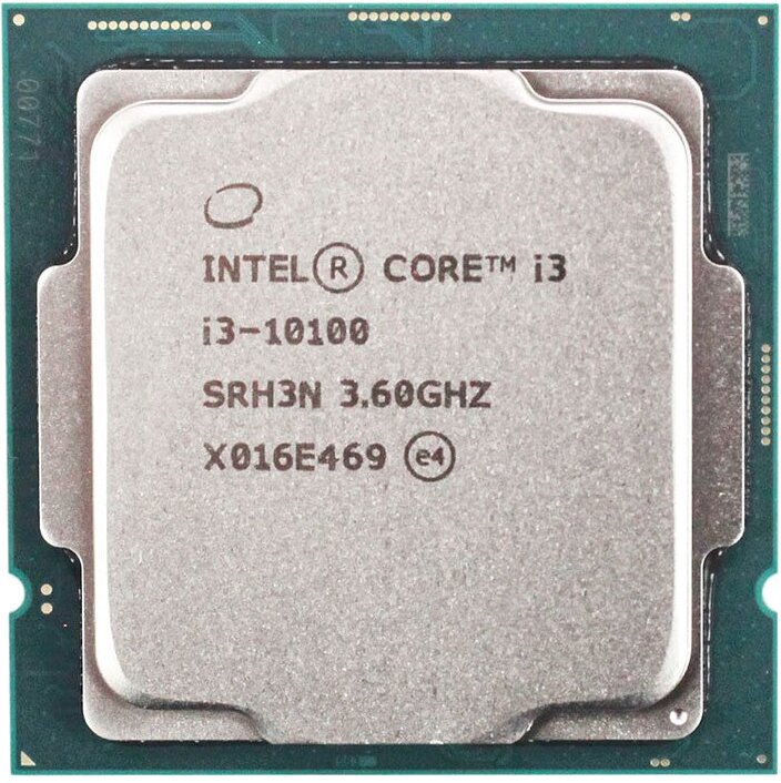 Купить Intel Core i3 10100 LGA 1200 Comet Lake 3.6GHz, 6Mb, Oem (CM8070104291317) (EAC)