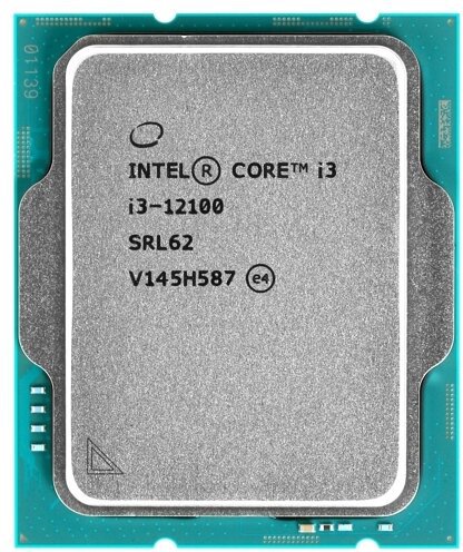 Купить Intel Core i3 12100 LGA 1700 Alder Lake 3.3GHz, 12Mb, Oem (CM8071504651012) (EAC)