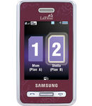  Samsung D980 Duos Wine Red