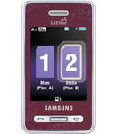 ������ Samsung D980 Duos Wine Red (�������)