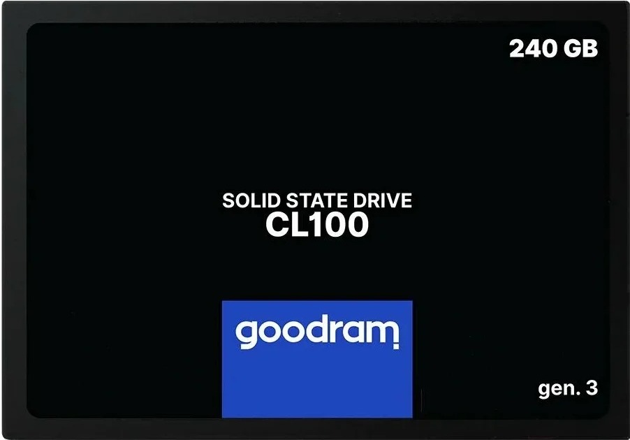 Купить GoodRAM CL 100 240Gb SATA SSDPR-CL100-240-G3 (РСТ)
