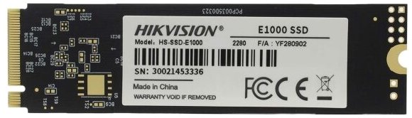  Hikvision E1000 1Tb M.2 (HS-SSD-E1000/1024G) (EAC)