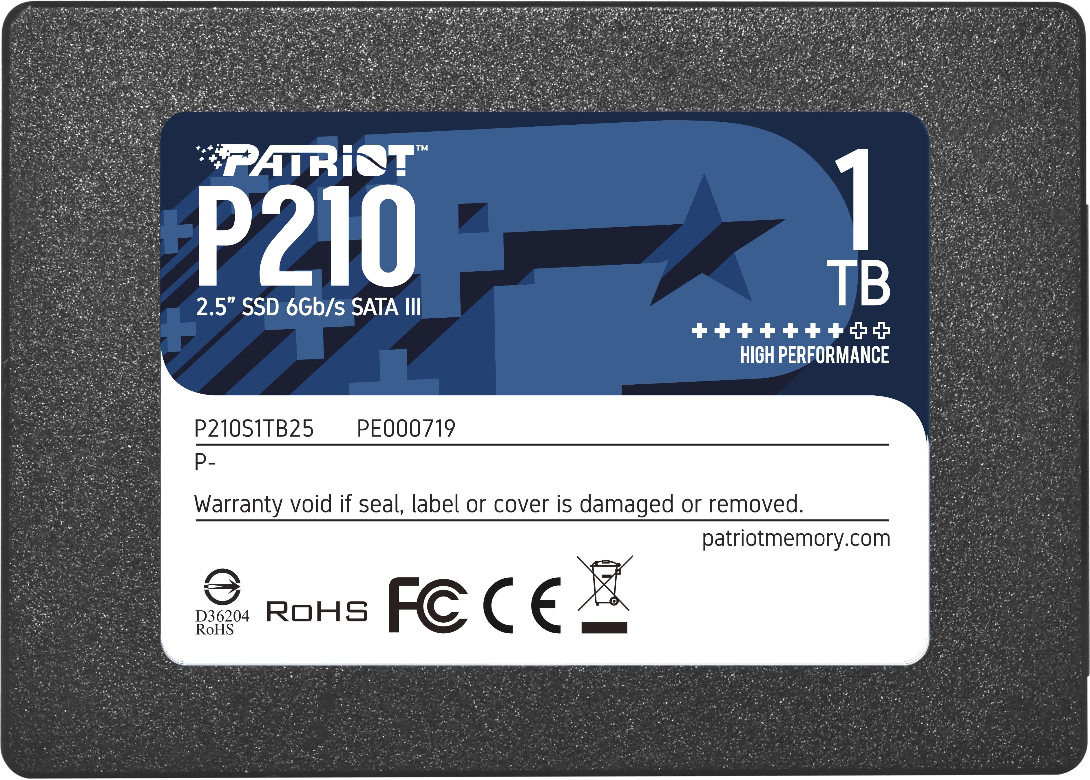  Patriot Memory P210 1Tb SATA (P210S1TB25) (EAC)