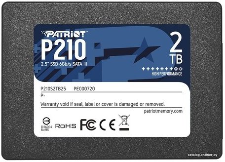 ������ Patriot Memory P210 2Tb SATA (P210S2TB25) (EAC)