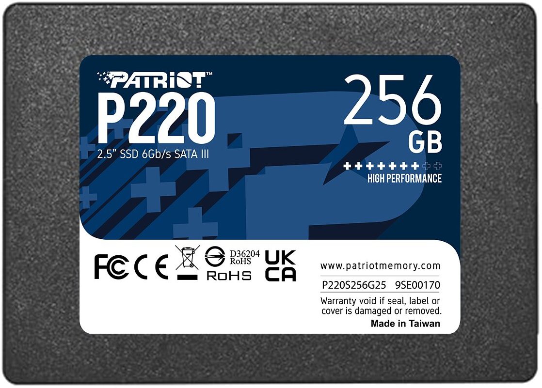  Patriot Memory P220 256Gb SATA (P220S256G25) (EAC)