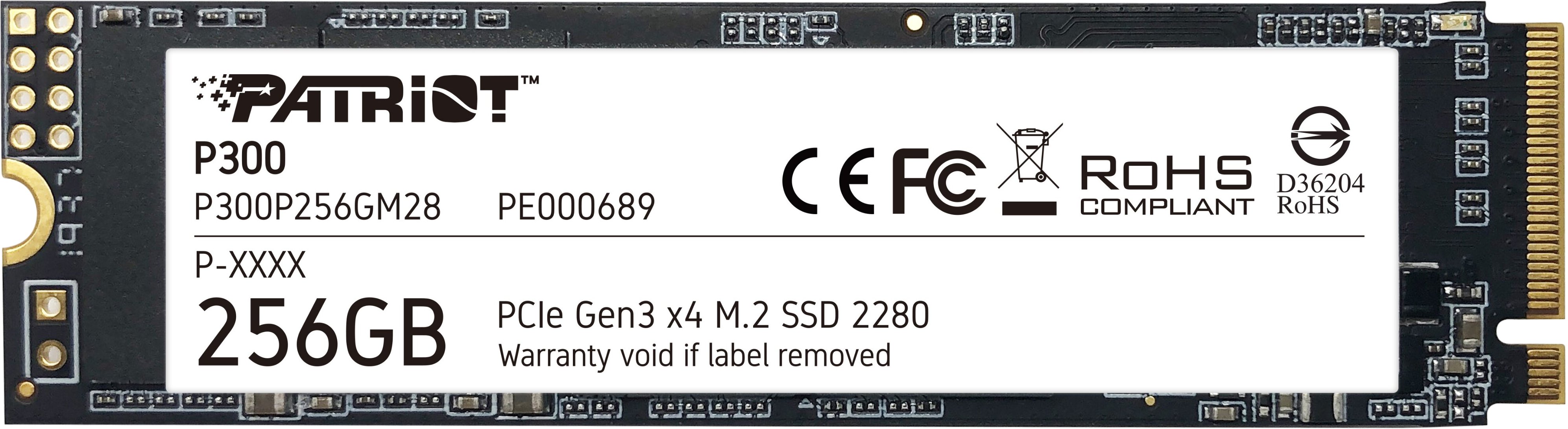 ������ Patriot Memory P300 256Gb M.2 (P300P256GM28) (EAC)