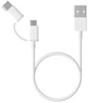 Купить USB кабель Type-C + Микро USB 2.1А Xiaomi