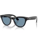 ������ Ray-Ban Skyler RW4010 Shiny Black/Transitions Cerulean Blue (�)